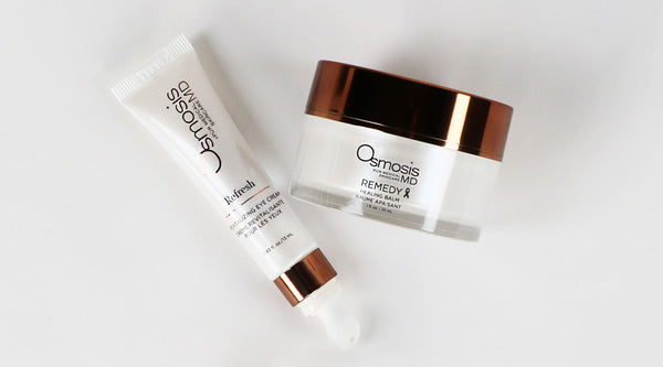 best under eye routine Osmosis Beauty Refresh and Remedy 