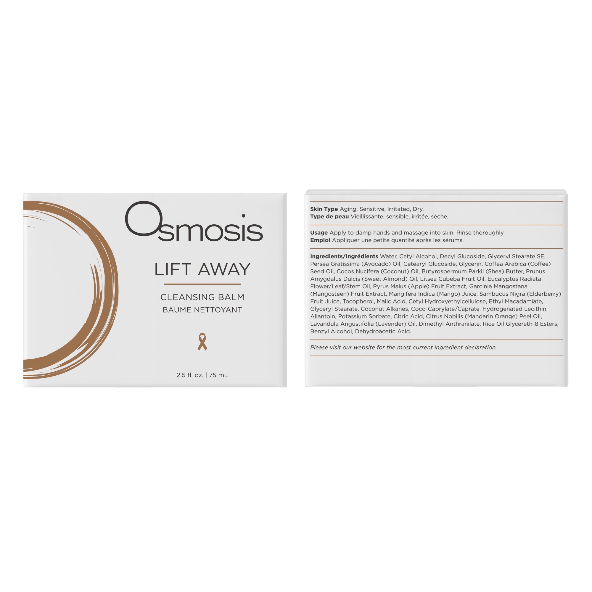 Lift Away Cleansing Balm 75mL Box Image Front and Back