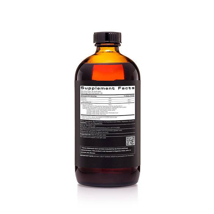 Osmosis Recovery Back Label