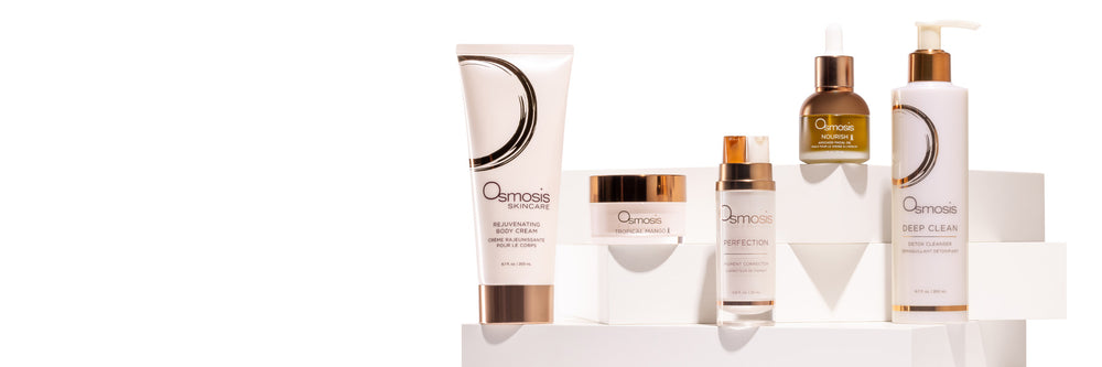 Collection of Osmosis Retail Skincare