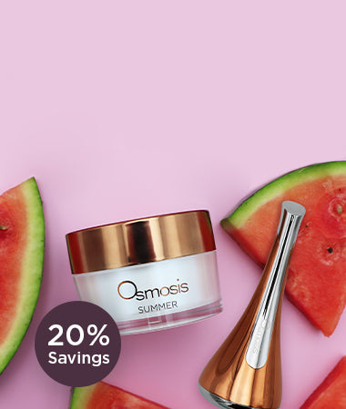 Osmosis Summer Mask Cool Tool and Watermelon Slices
