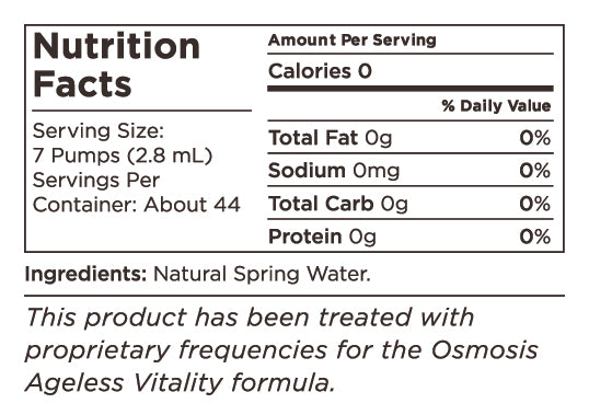 Ageless Vitality Elixir details image