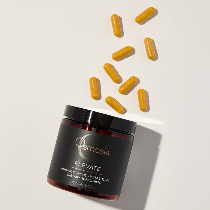Elevate supplement with capsules