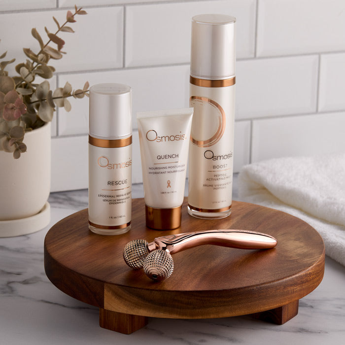 Epic skin tool with other Osmosis products