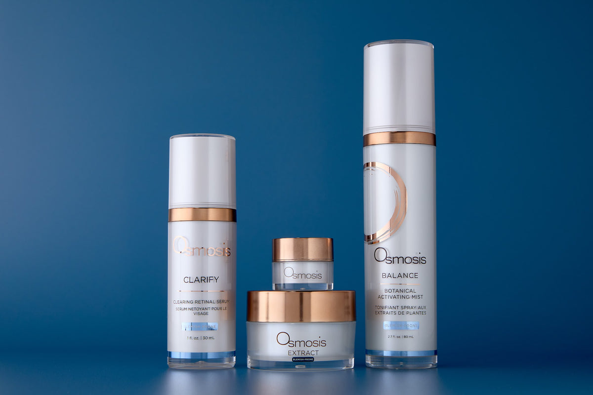 Skincare protocol for blemish-prone skin