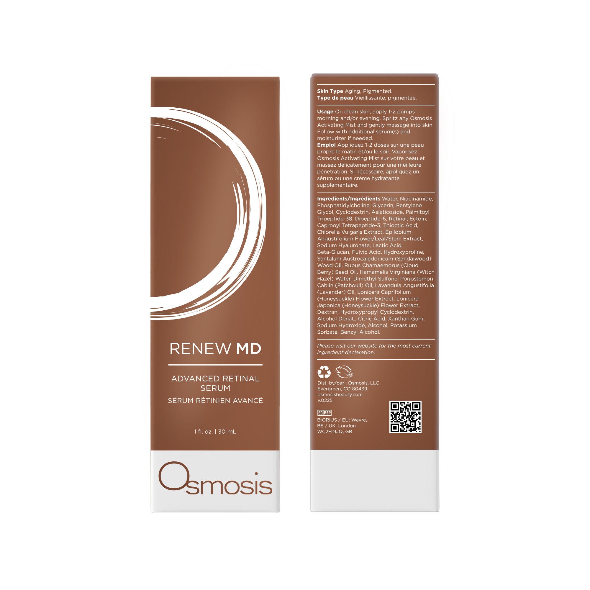 Osmosis Renew MD packaging on white background