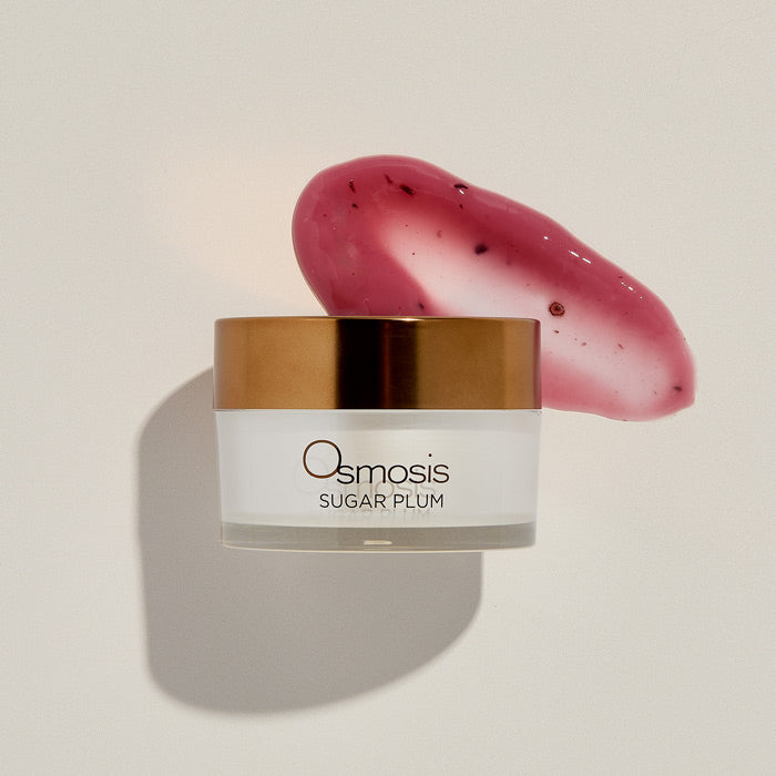 Sugar Plum Enzyme Mask with product swatch
